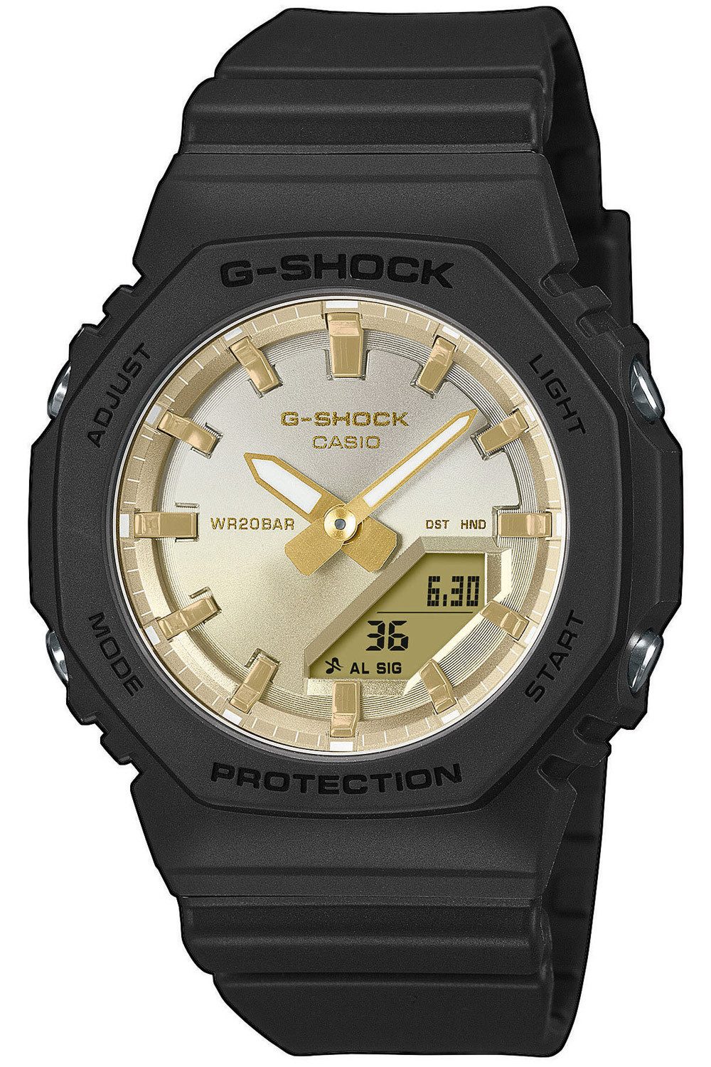 Quarzuhr G-Shock Ana-Digi Schwarz/Goldfarben