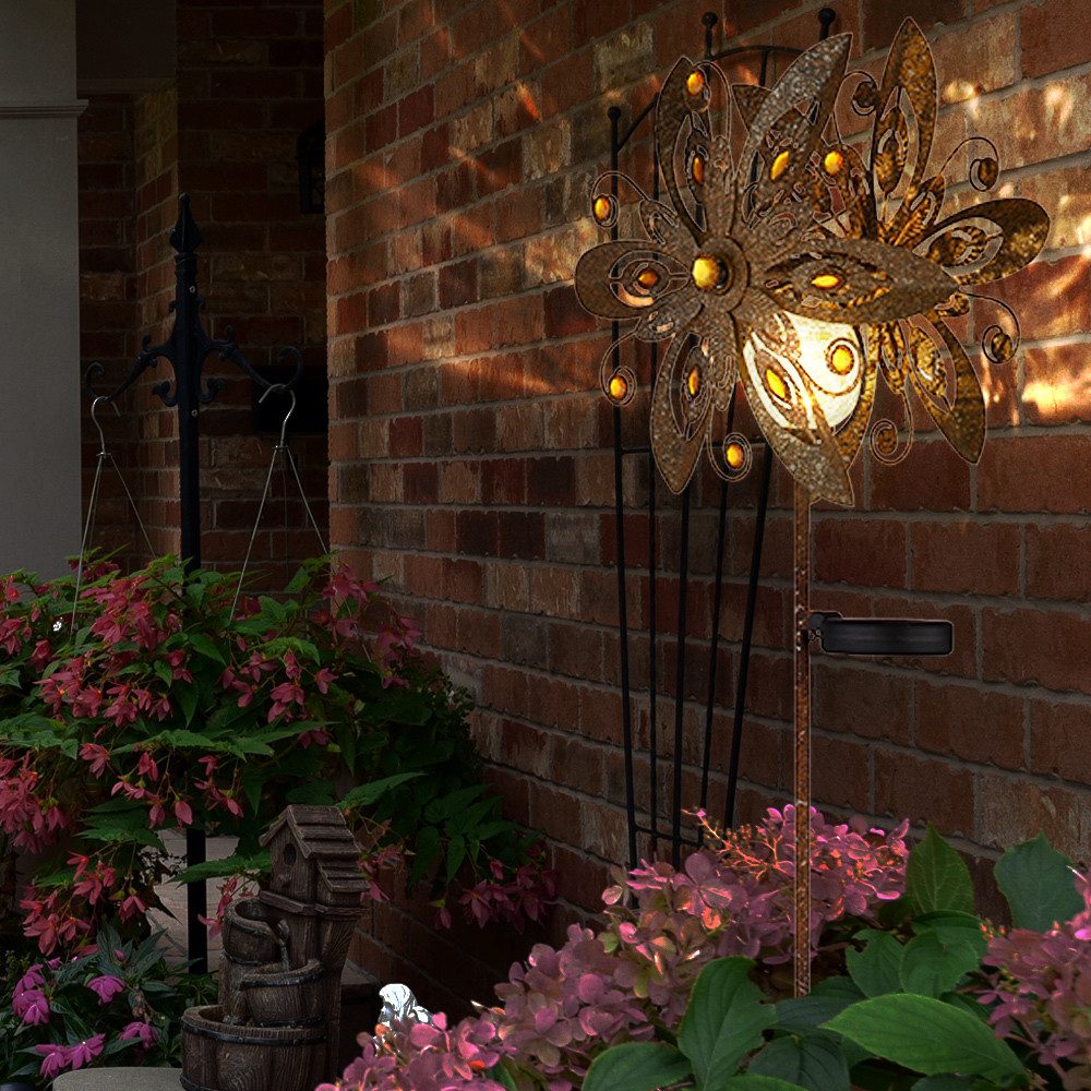 GLOBO LIGHTING LED Solarleuchte, LED-Leuchtmittel fest günstig online kaufen