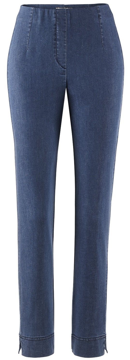 Jeans indigo-stonewashed Stehmann Stretch-Jeans Superstretch Ina-760W-44107