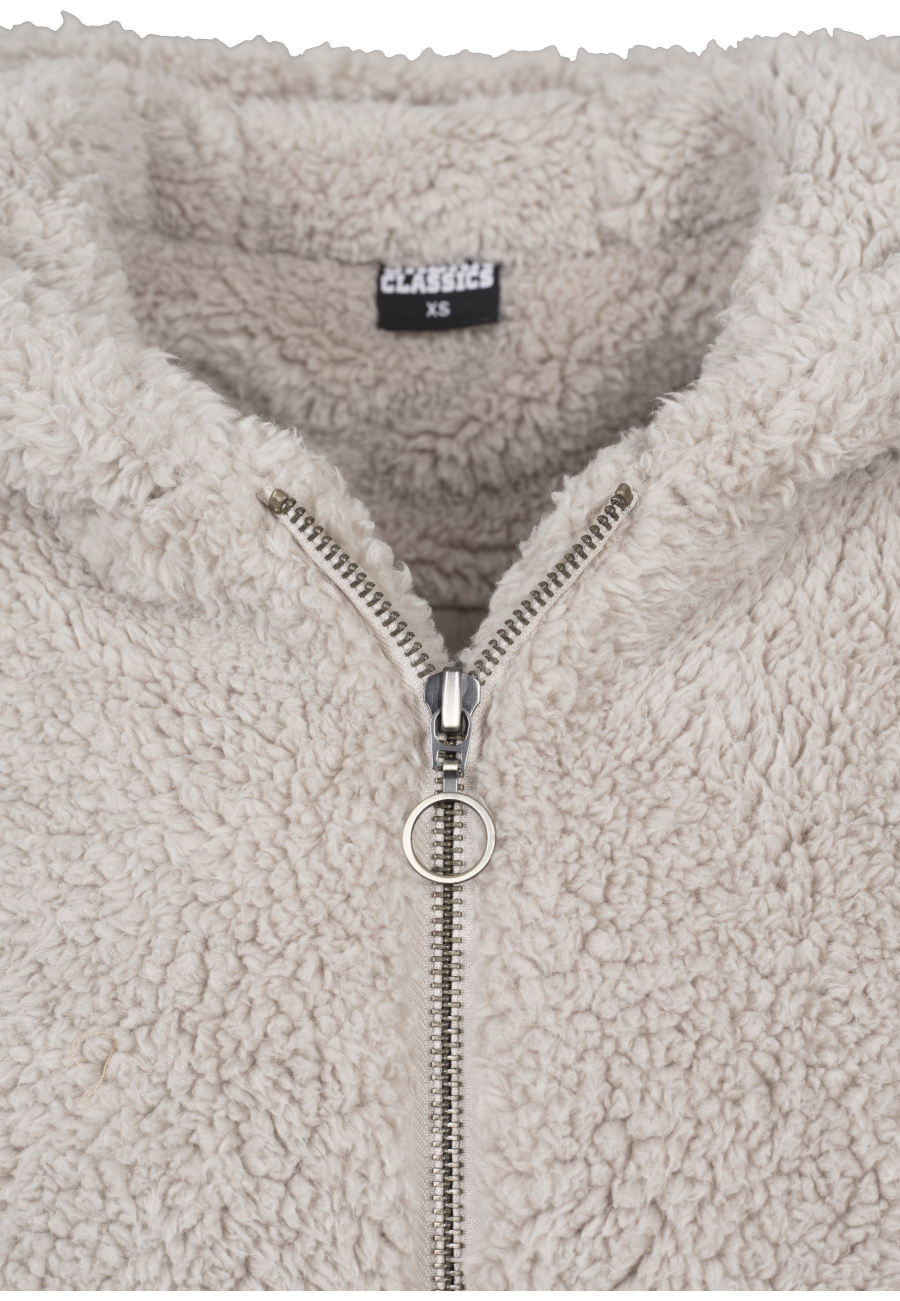 URBAN CLASSICS Langmantel Urban Classics Damen Ladies Sherpa Jacket