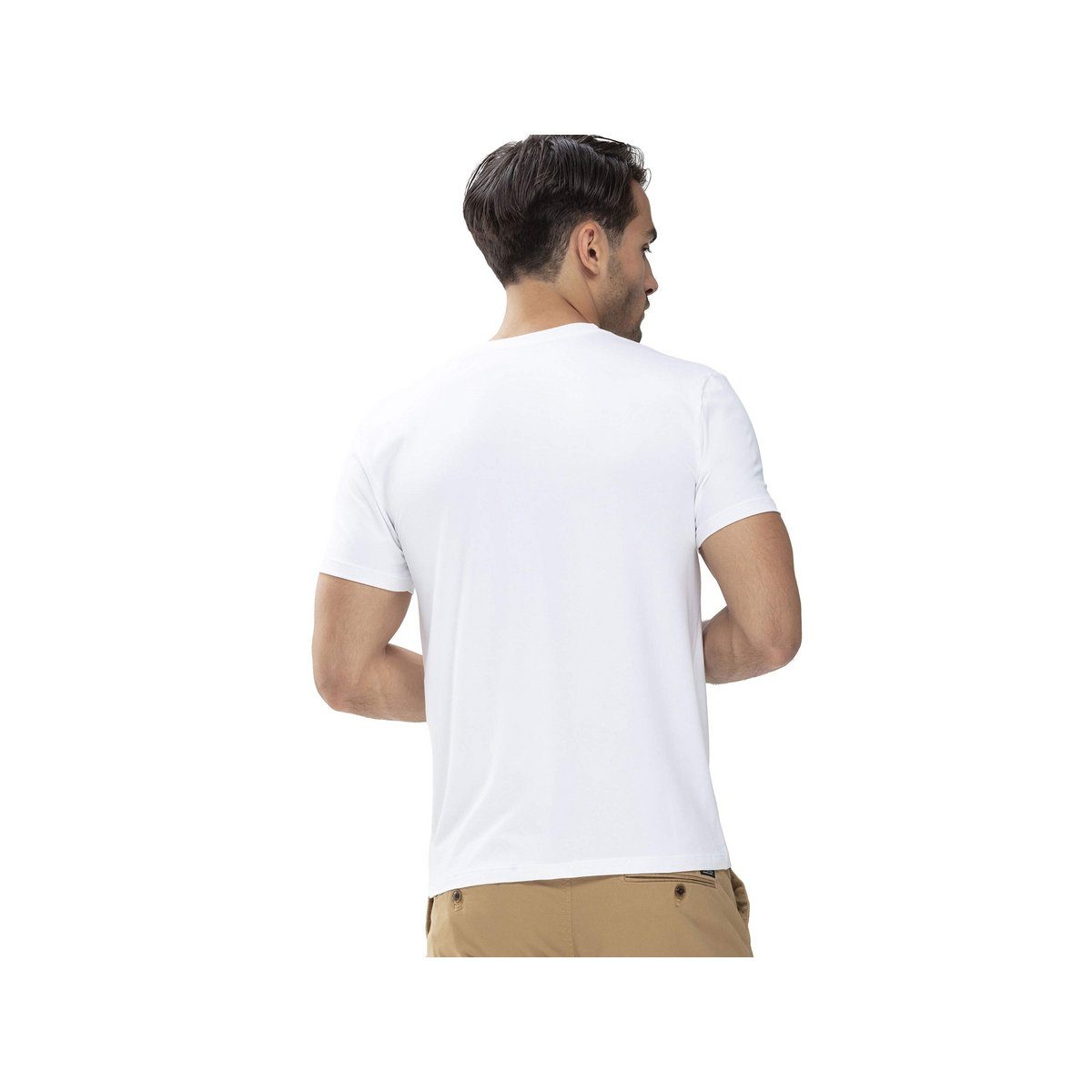 Mey T-Shirt weiß regular (1-tlg)
