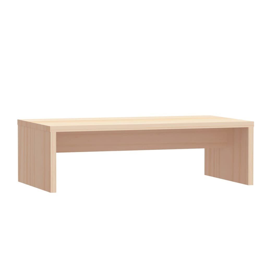 TV-Schrank Monitorständer 50x27x15 cm Massivholz Kiefer