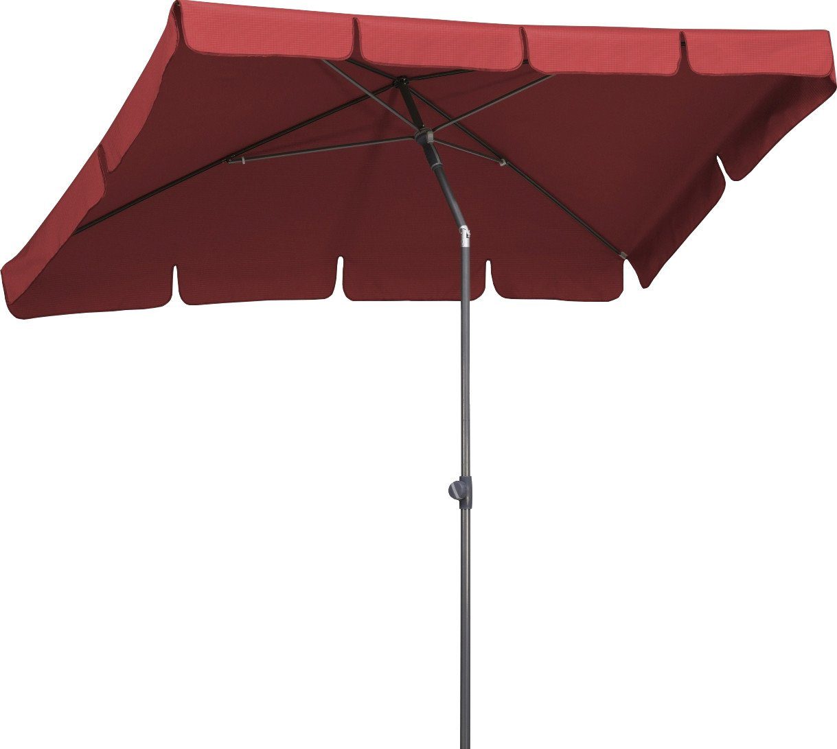 Schneider Schirme Sonnenschirm Schneider Sonnenschirm Aquila dunkelrot 225 x 120