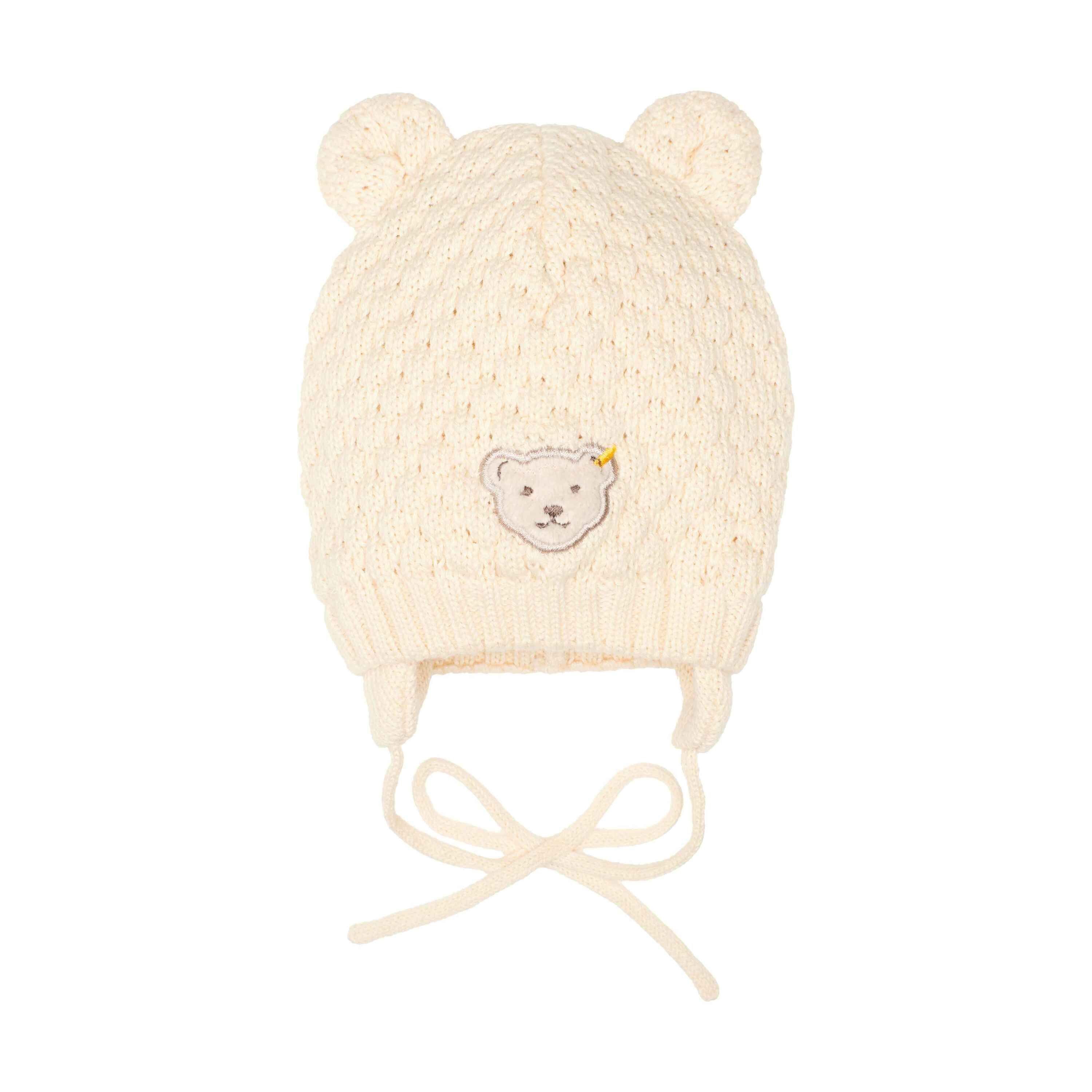 Steiff Strickmütze Mütze Accessoires Baby & Mini, gefüttert