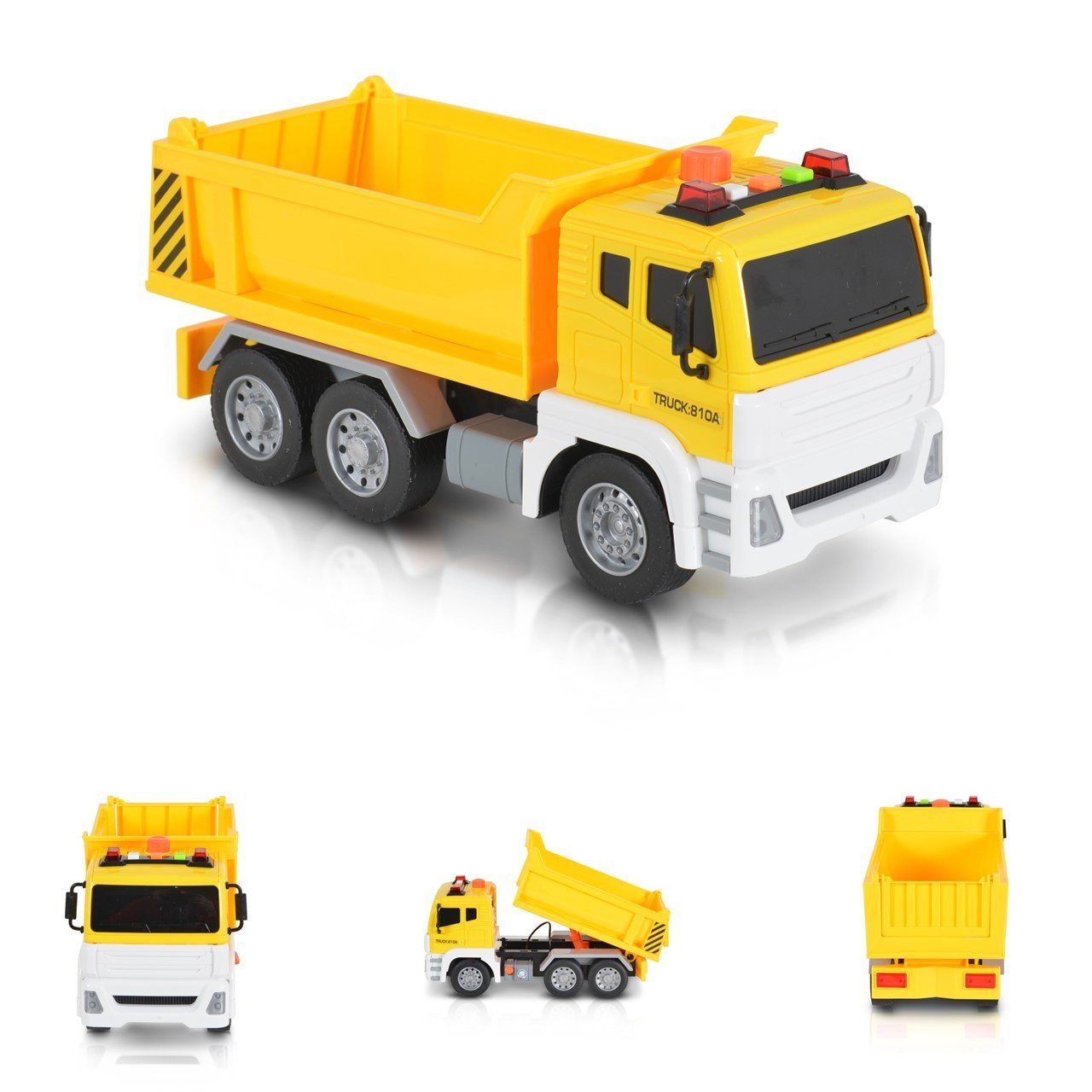 Moni Spielzeug-Auto Spielzeug-LKW Muldenkipper 1:12, Sound- und ...