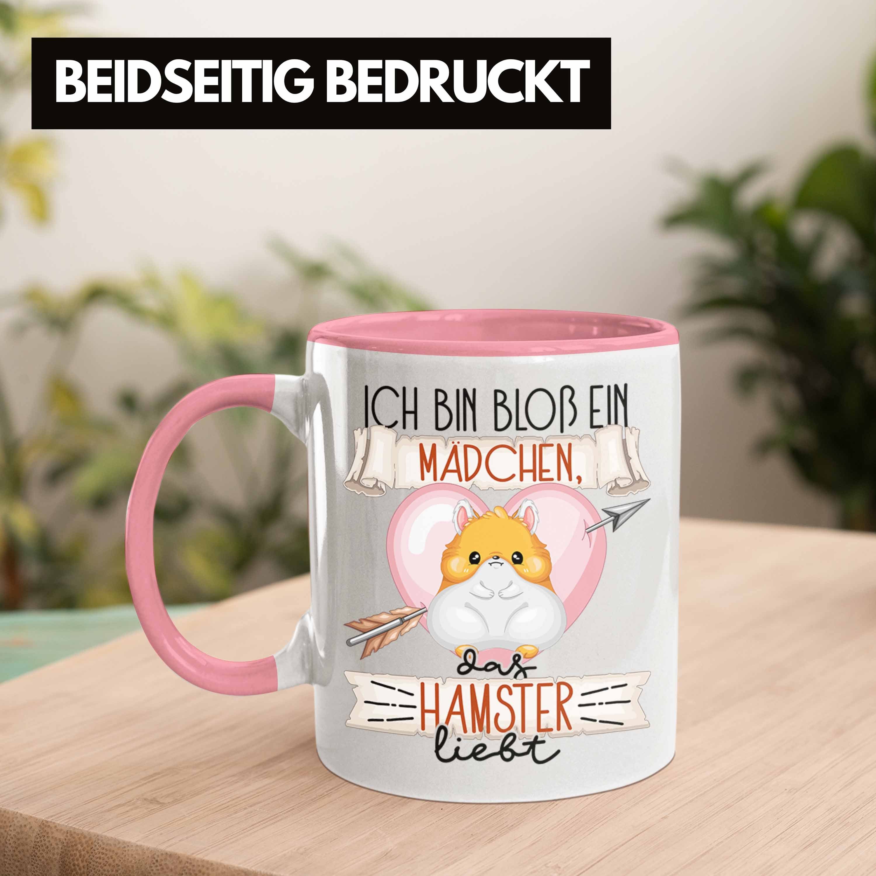 Tasse Geschenk Bloß Rosa Hamster Hamster Ein Bin Tasse Mädchen Lie Das Frauen Trendation Ich