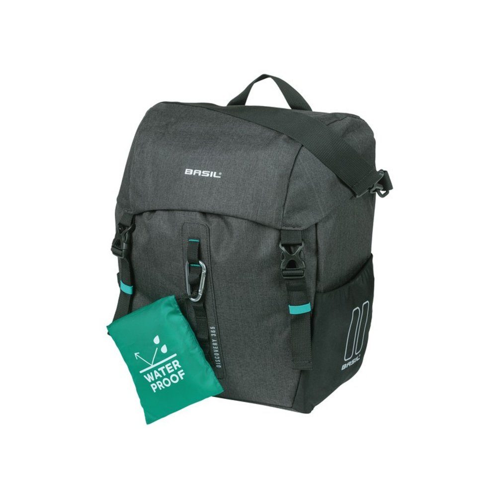 Fahrradkorb Einzelpacktasche Discovery 365D melee, 30x17x36cm, 20ltr