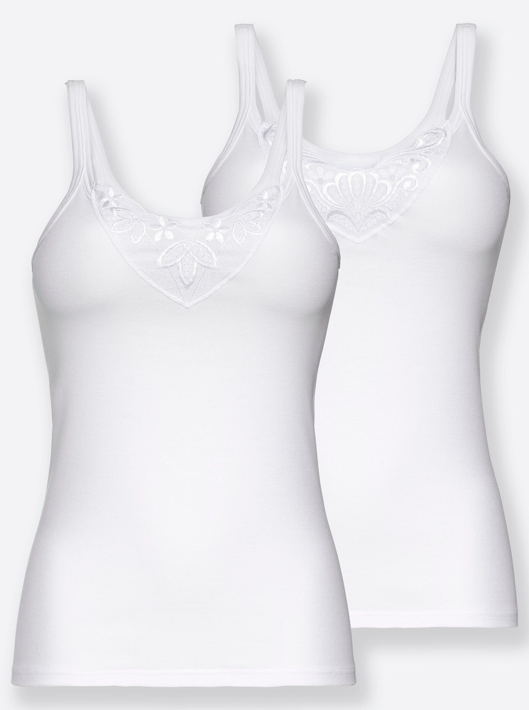 Speidel Achselhemd Trägerhemd . (2-St) Ohne Bügel günstig online kaufen