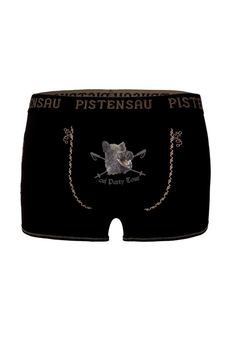 Hangowear Schlafanzug Boxershorts - PARTY TOUR - schwarz günstig online kaufen
