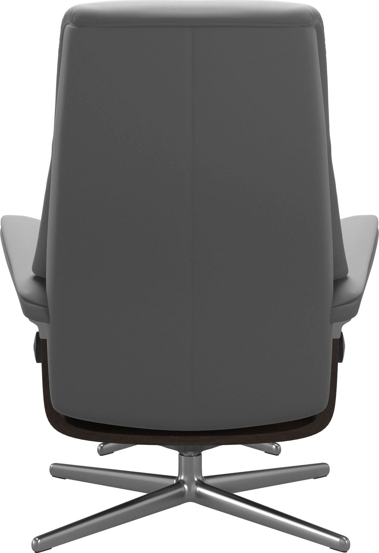 Stressless® Fußhocker View, mit Cross Base, Größe S, M & L, Holzakzent Wenge