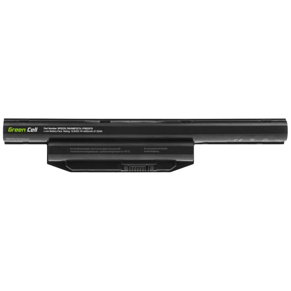 Green Cell Green Cell Notebook-Akku CP629458 10.8 V 4400 mAh Fujitsu Laptop-Akku 4400 mAh
