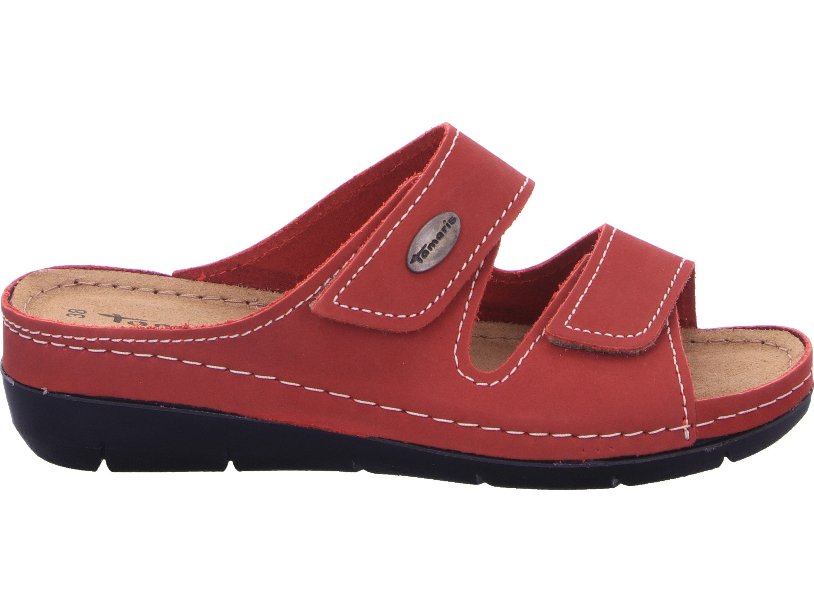 Tamaris Keilpantolette echtes Leder günstig online kaufen