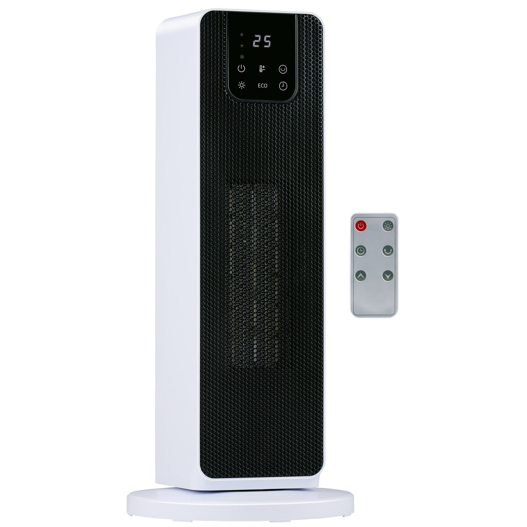 Alpina Keramikheizlüfter ALPINA Turmheizlüfter PTC-2702L, 2000 W, mit Fernbedienung