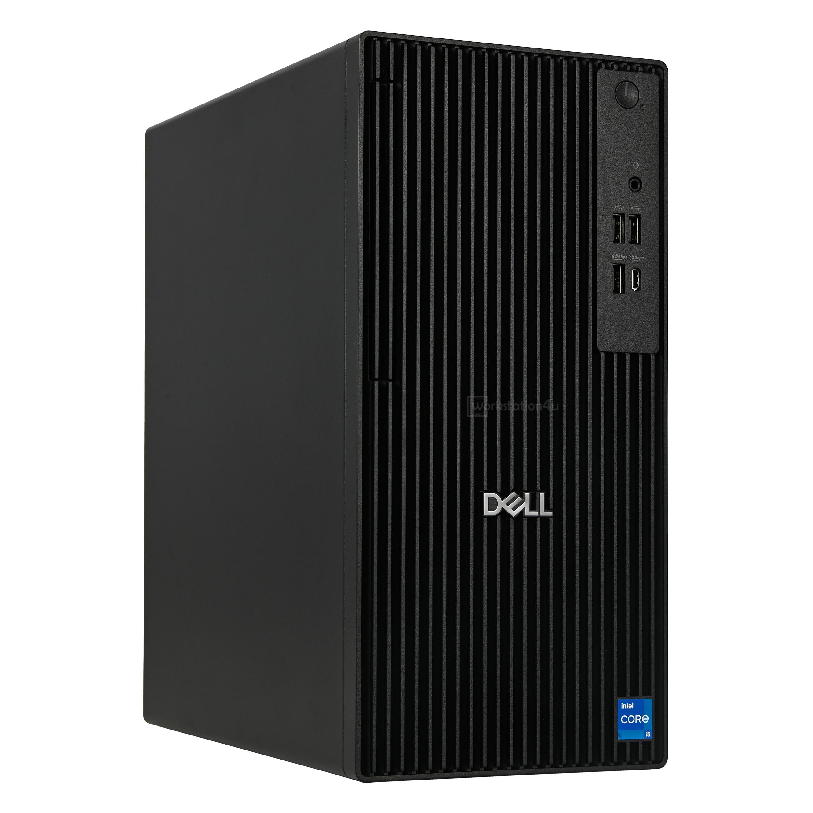 Dell Pro Tower QCT1250 Business-PC (Intel Core i5 12400F, 16 GB RAM, 500 GB SSD, Luftkühlung)