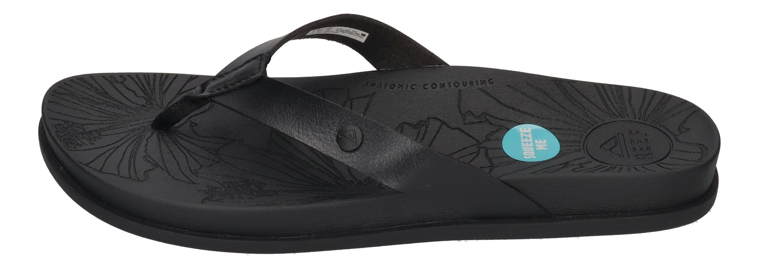 Reef CUSHION PORTO CRUZ Zehentrenner Black günstig online kaufen