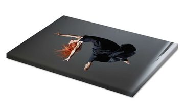 Posterlounge Leinwandbild Editors Choice, Tänzerin mit roten Haaren, Fitnessraum Modern Fotografie