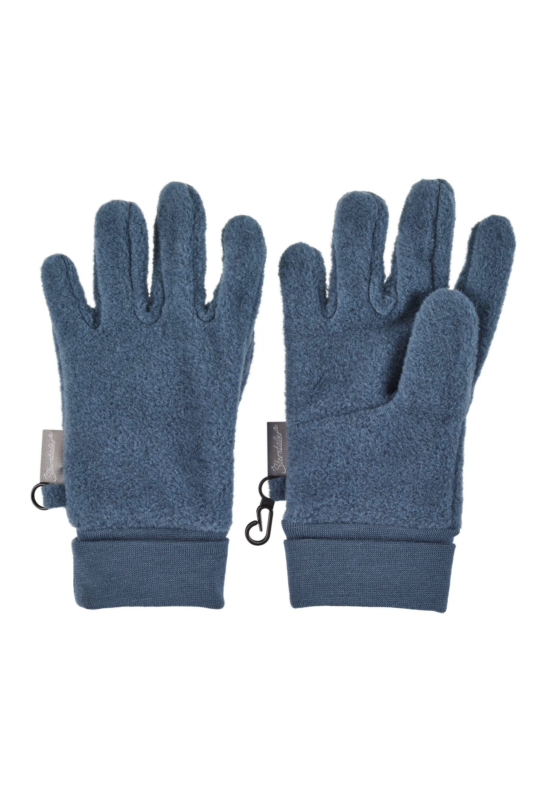 Sterntaler® Fleecehandschuhe Fingerhandschuhe uni (1-St) aus Mircofleece und elastischem Bündchen