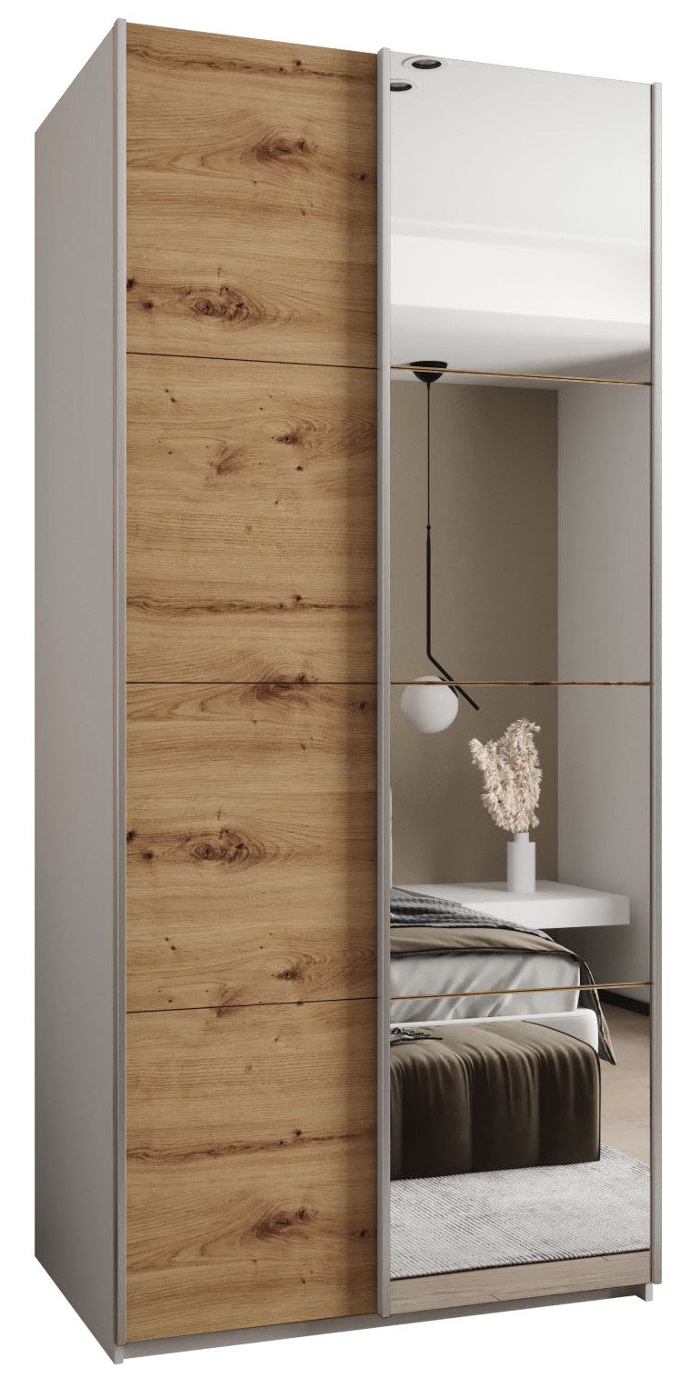 ABIKS MÖBEL Schwebetürenschrank LUX 3 hoher günstig online kaufen