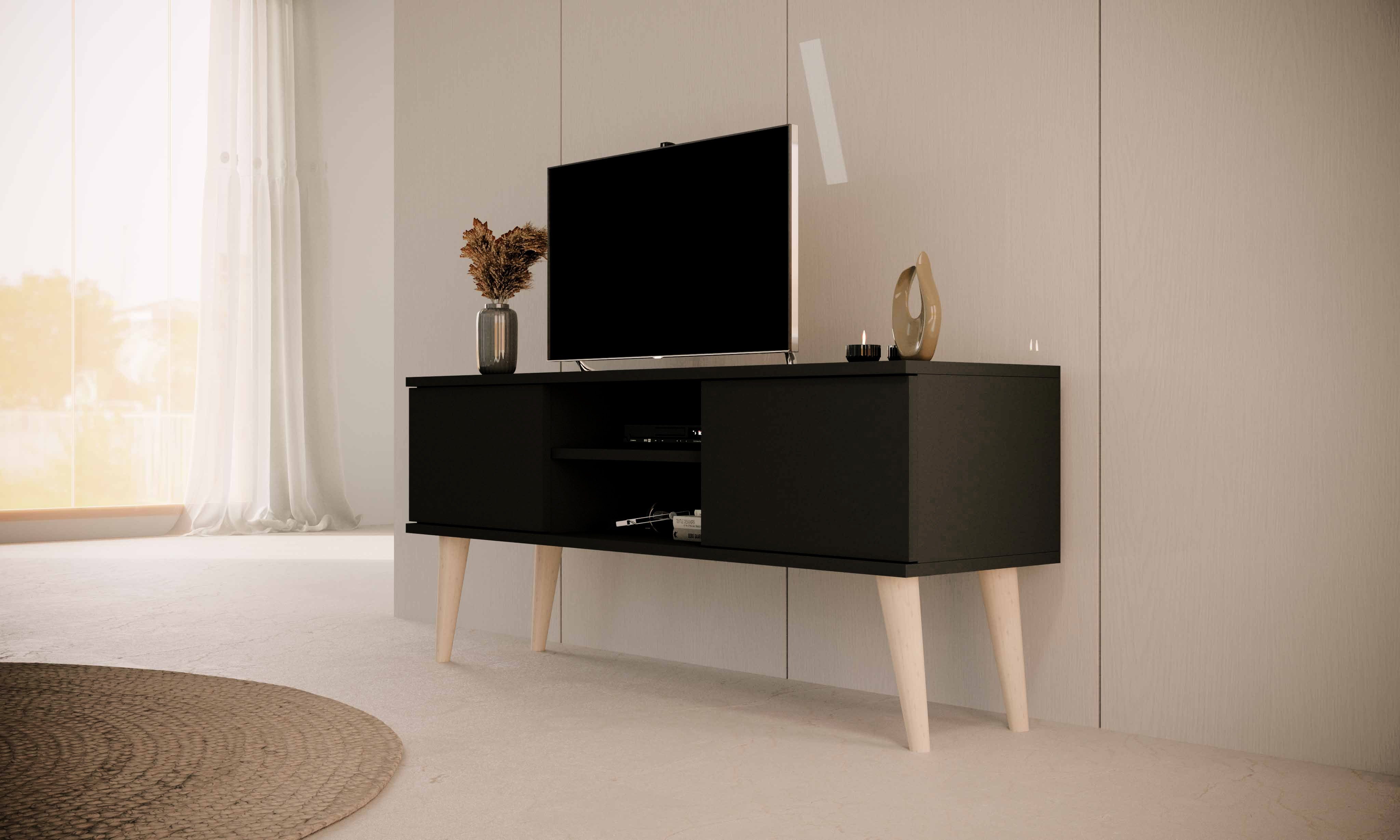 Bjird Lowboard TV-Schrank "Toronto" (2 Schranktüren, günstig online kaufen