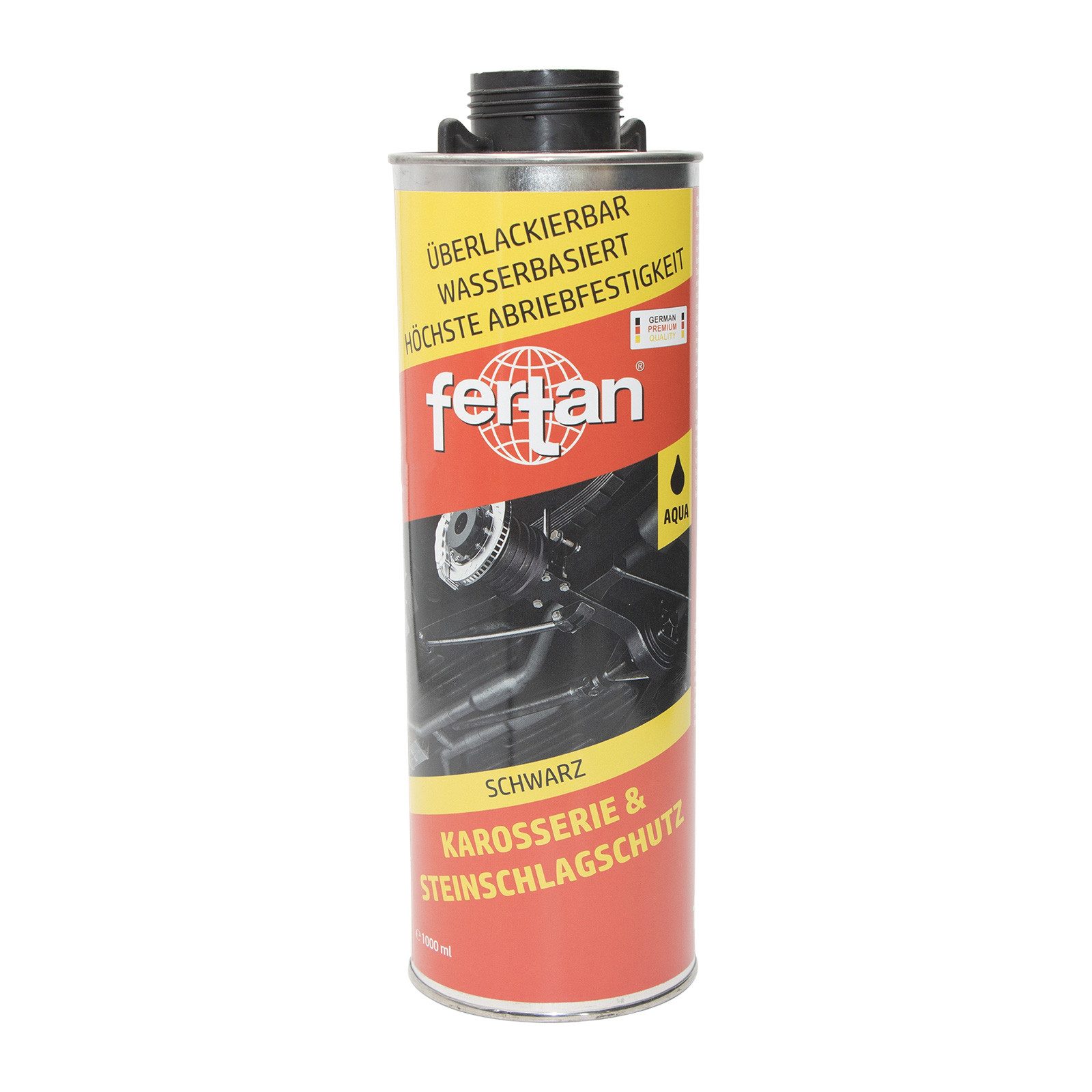FERTAN Rostschutzgrundierung 25401 Steinschlagschutz - 1 Ltr (Schwarz)