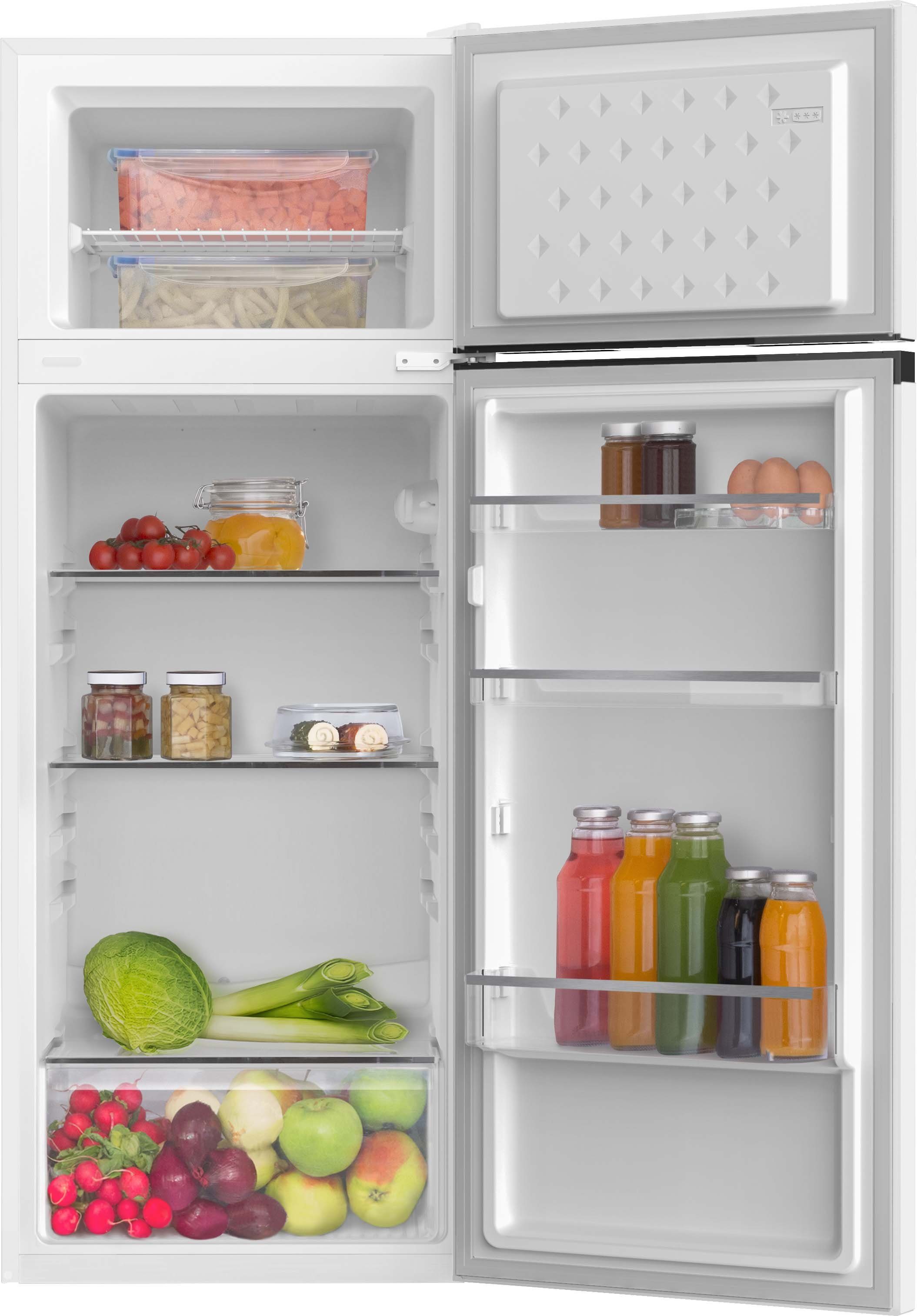 Amica Kühl-/Gefrierkombination DT 374 160 W, 144 cm hoch, 54 cm breit