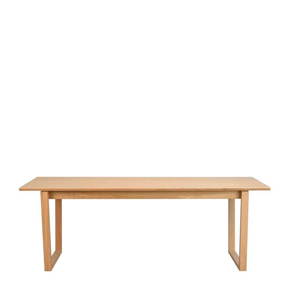 Pharao24 Esstisch Gray, aus Massivholz