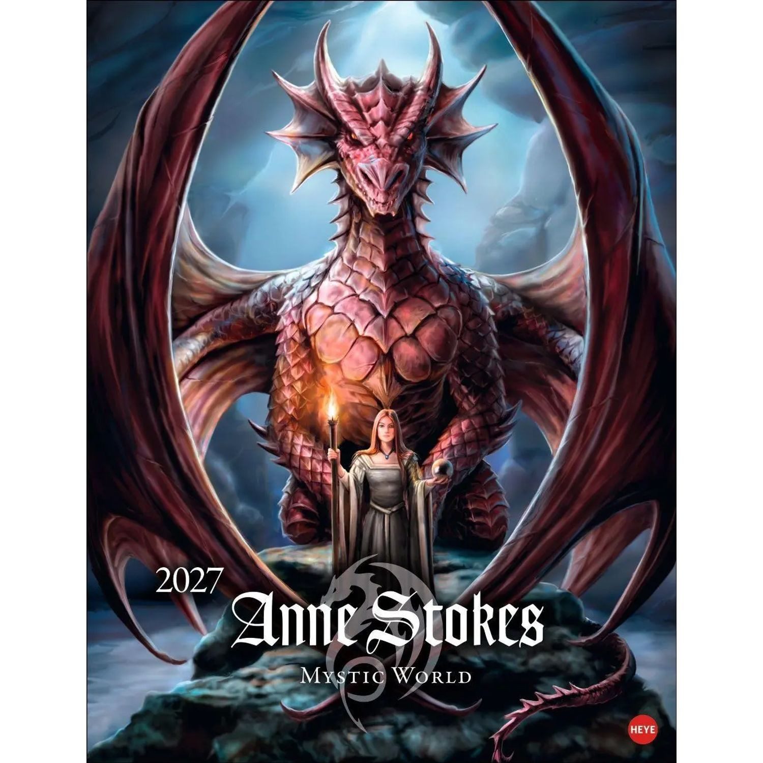 HEYE Wandkalender Anne Stokes: Mystic World Posterkalender 2027