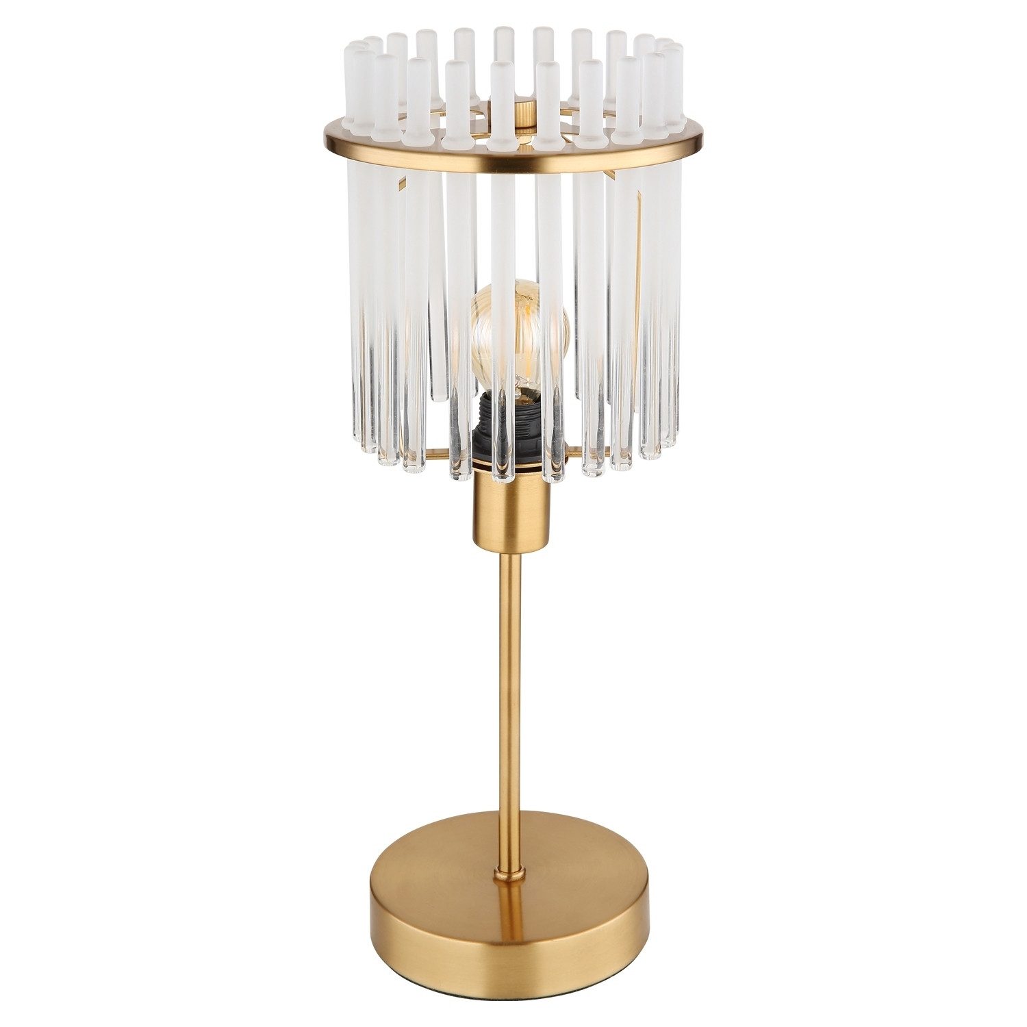 GLOBO LIGHTING Tischleuchte GORLEY, 1-flammig, Goldgelb günstig online kaufen