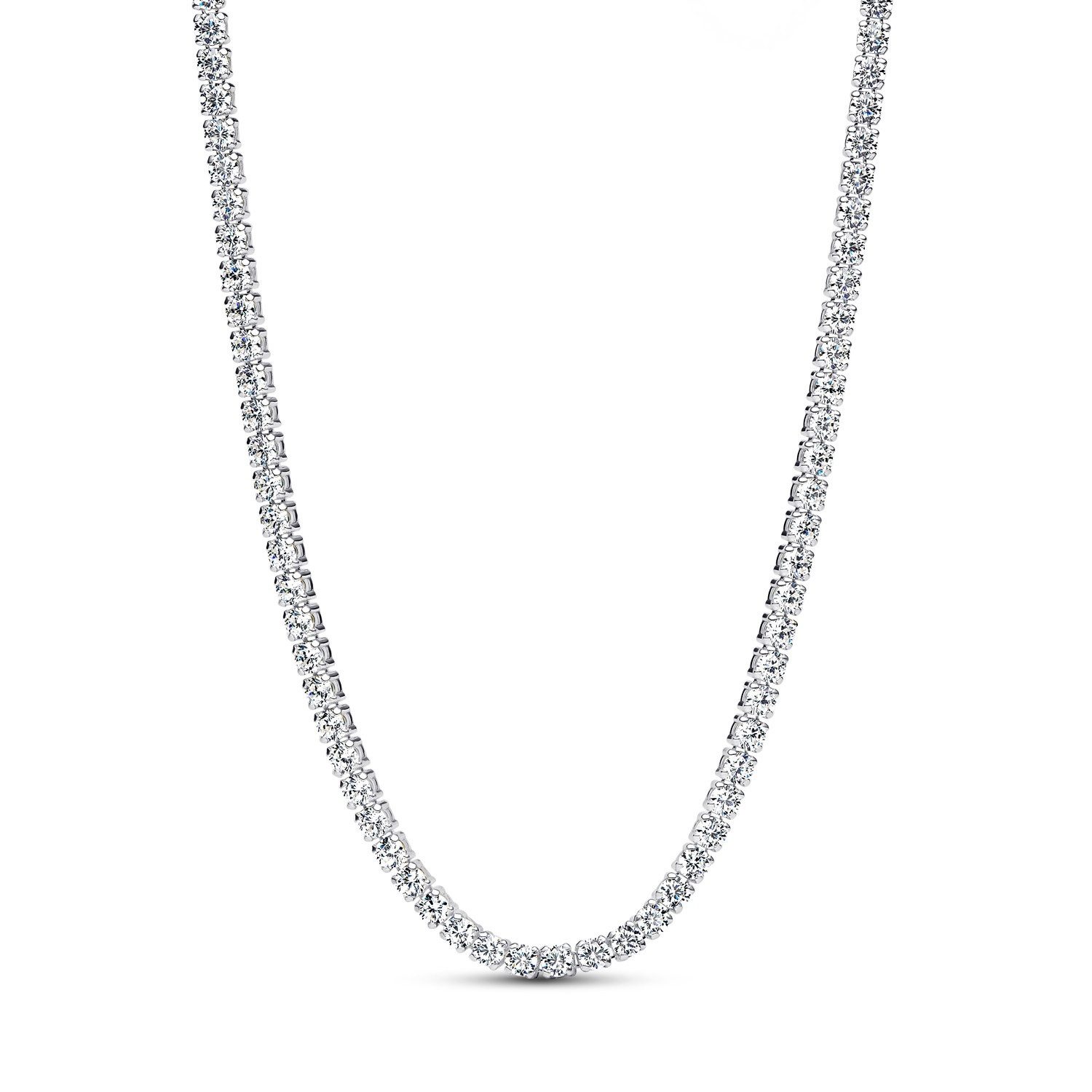 Pandora Kette ohne Anhänger -40 Silber-Kette Tennis Choker günstig online kaufen
