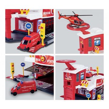 majORETTE Spielzeug-Auto Majorette Einsatzfahrzeug Modell Creatix Rescue Station Fertigmodell