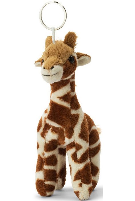 WWF Plüschanhänger Giraffe 10 cm zum Teil aus recyceltem Material