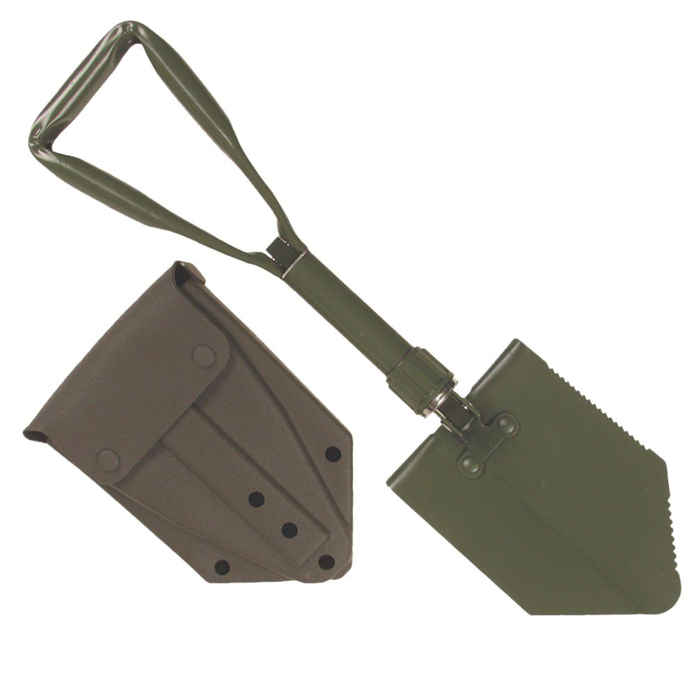 MFH Spaten Bundeswehr Dreifachspaten mit Tasche Oliv günstig online kaufen