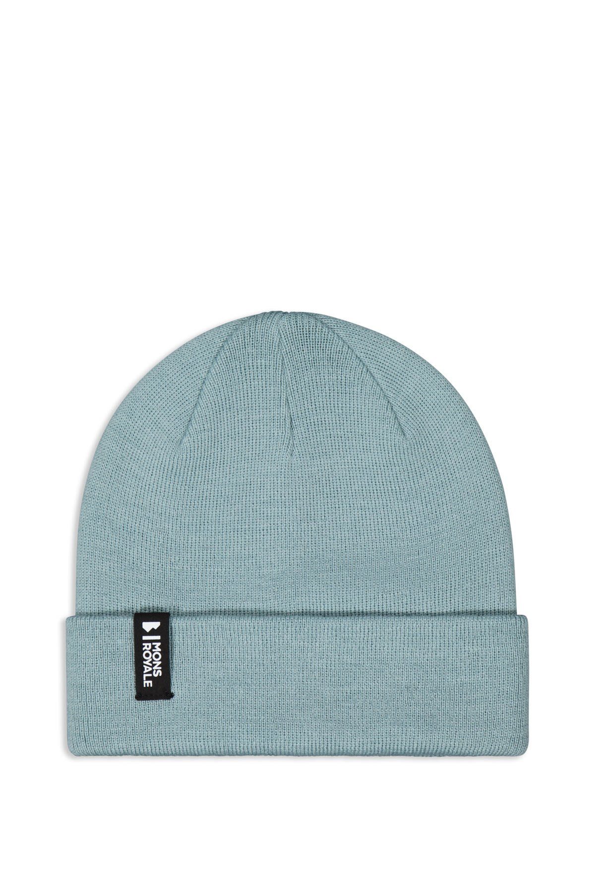 Mons Royale Beanie Mons Royale Mccloud Beanie Accessoires Blue Slit