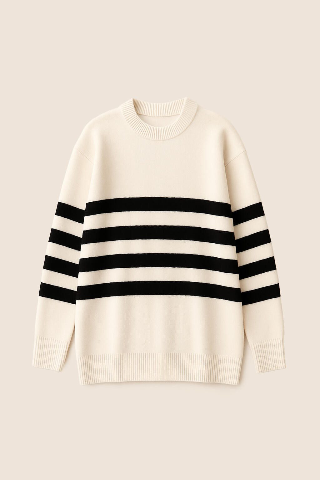 touche prive Tunikashirt GESTREIFTE STRICKTUNIKA