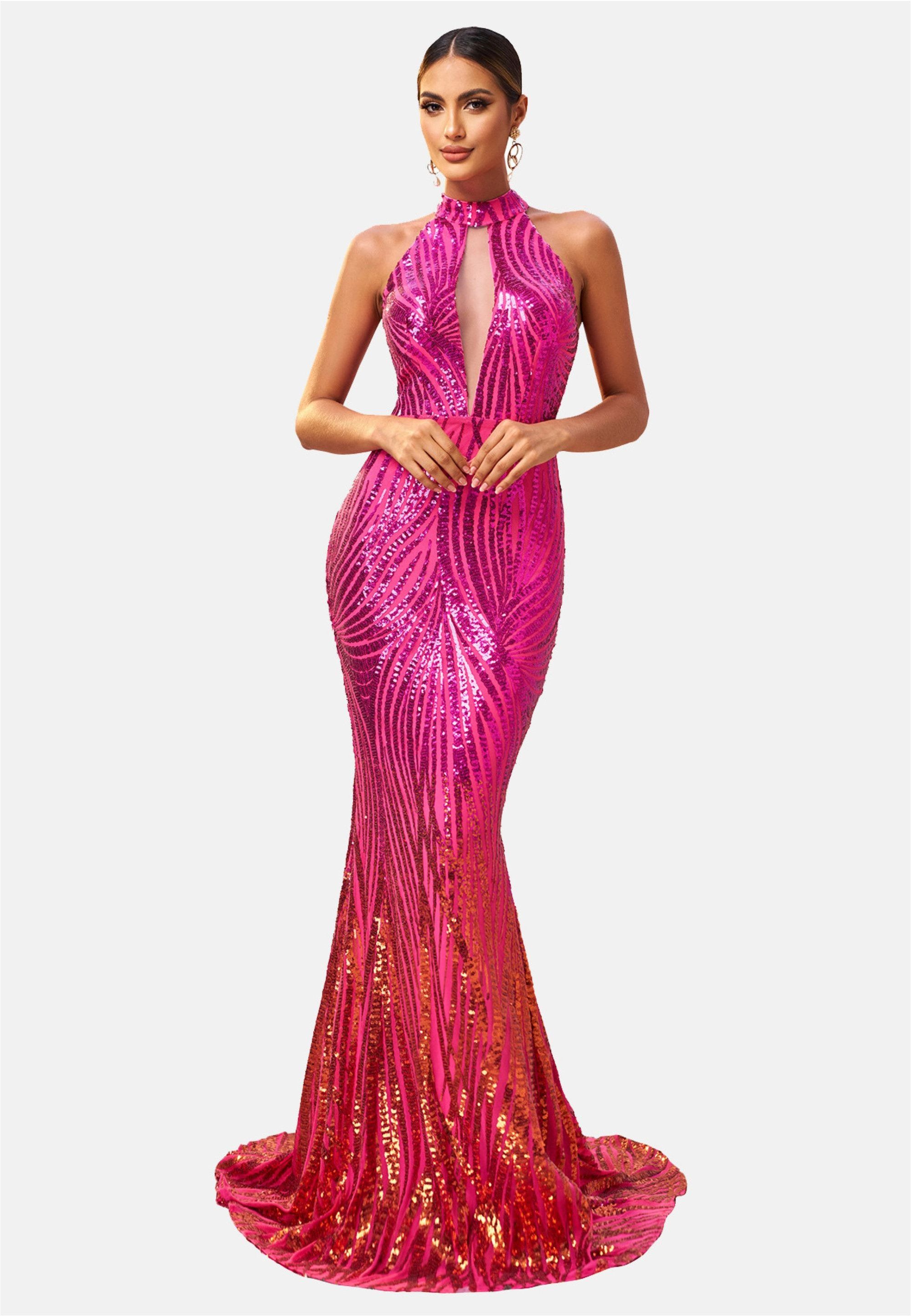 Moda Minx Jerseykleid Kara Long Dress günstig online kaufen