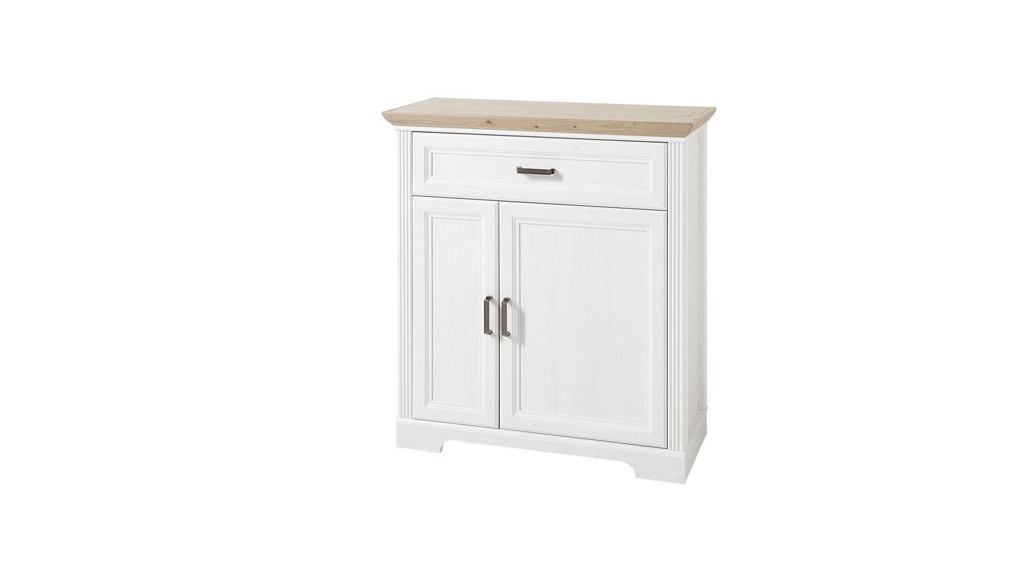 Innostyle Schuhschrank Schuhschrank Jasmin Pinie hell und Artisan Eiche 93x102 cm