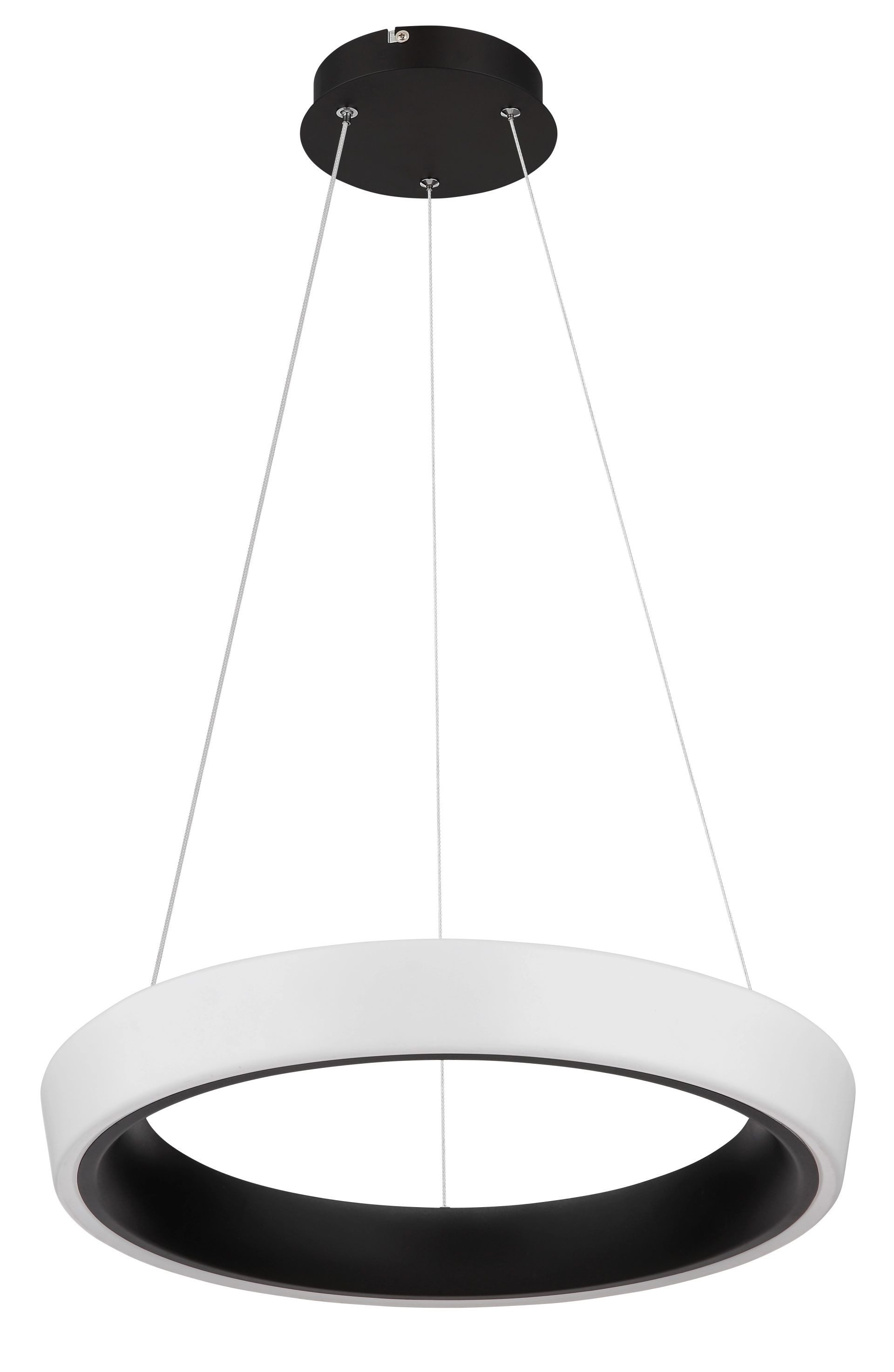 GLOBO LIGHTING LED-Hängeleuchte TABANO, Dimmfunktion, Memoryfunktion, Nachtlichtfunktion, mehrere Helligkeitsstufen, LED fest integriert, warmweiß - kaltweiß, Hängelampe, opal, Design, Esszimmer, Esstisch