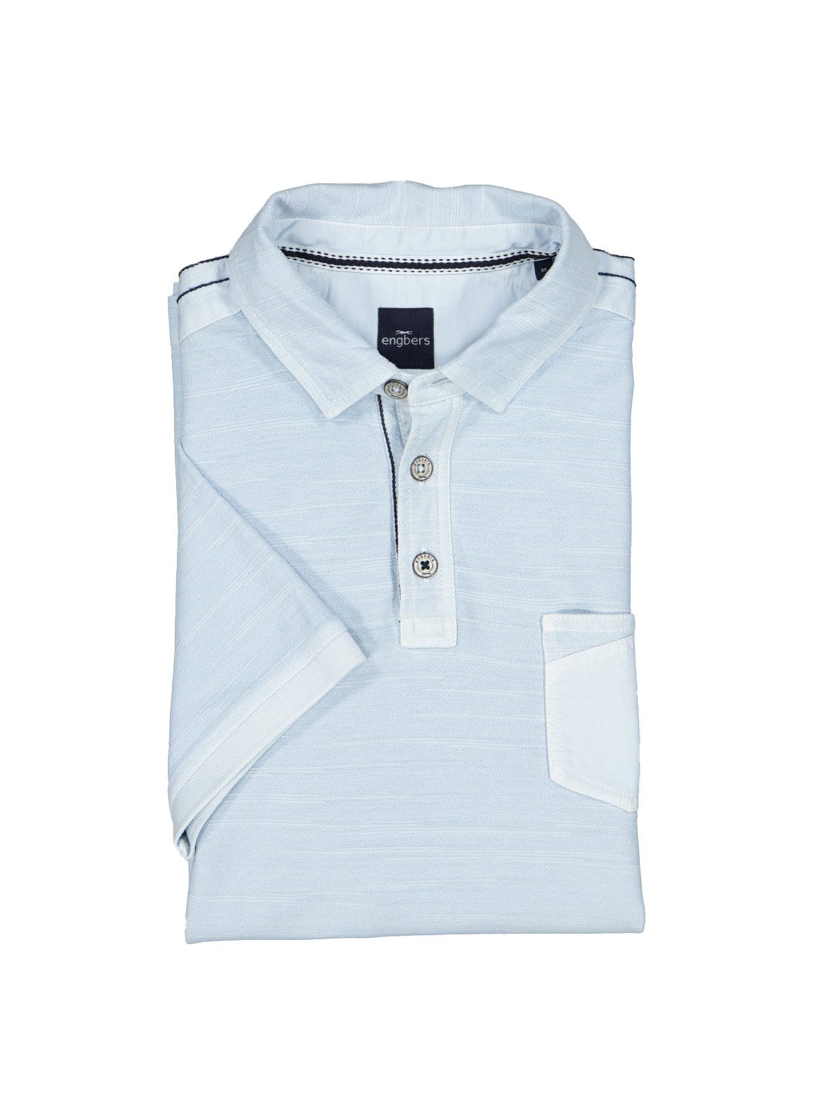 Engbers Poloshirt Polo-Shirt meliert günstig online kaufen