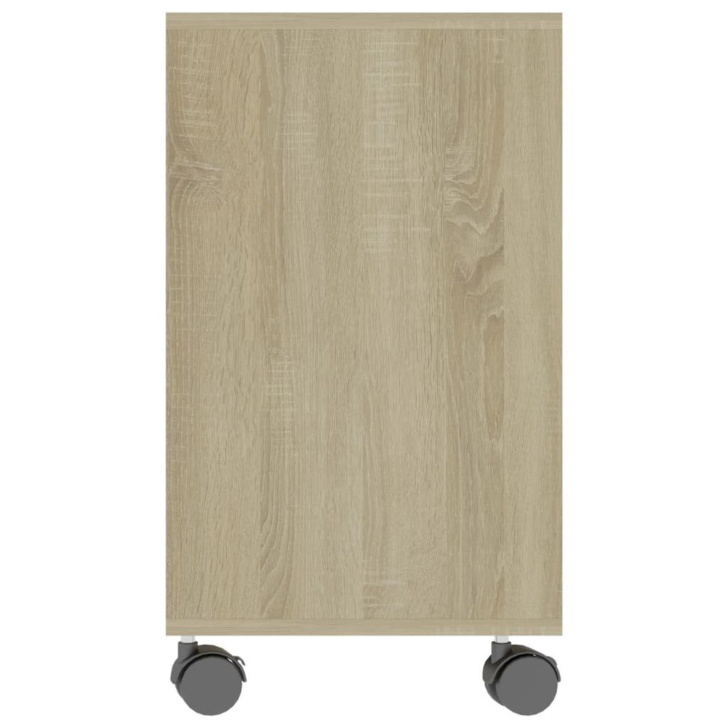 (1-St) Beistelltisch cm Holzwerkstoff Sonoma-Eiche furnicato 70x35x55