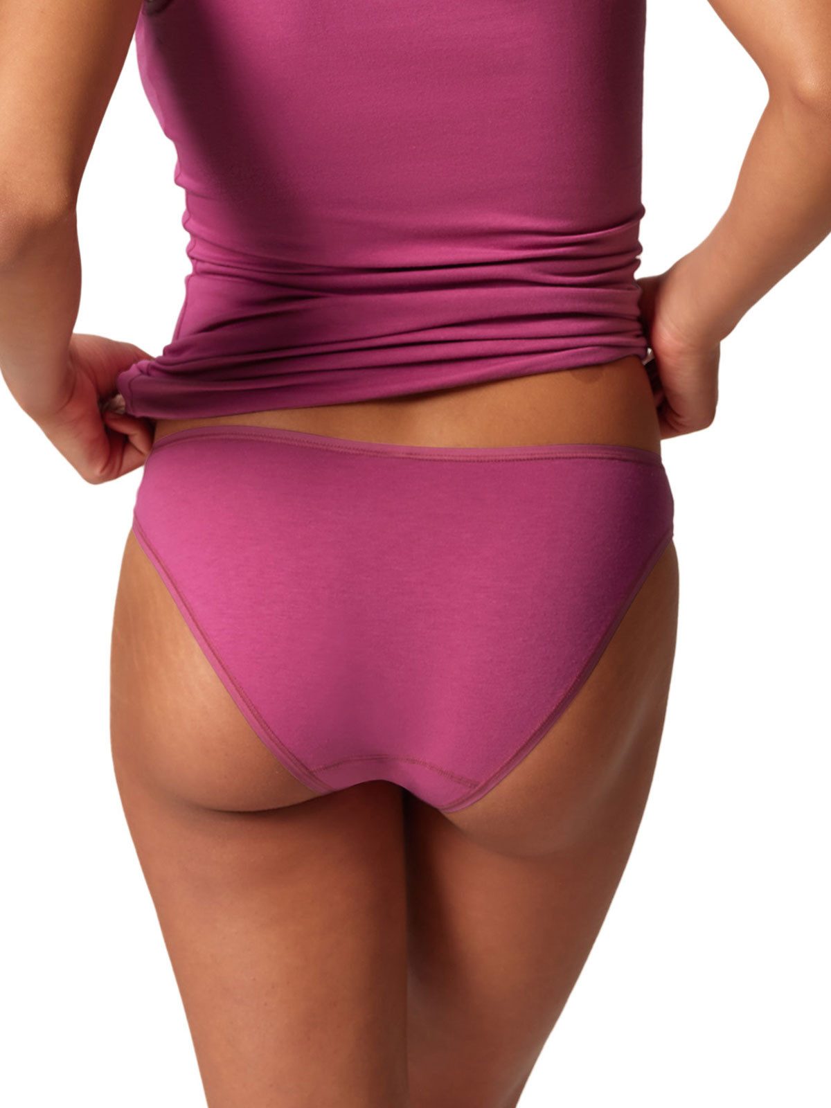 Skiny Bikinislip Damen Rio Slip 2er Pack Cotton Advantage (Packung, 2-St) extra flache Nähte