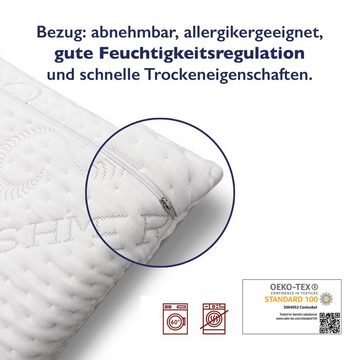 Nackenstützkissen orthopädisches Nackenstützkissen, FMP Matratzenmanufaktur, Füllung: Viscoschaum, Rückenschläfer, Seitenschläfer, Bauchschläfer, 1-tlg.