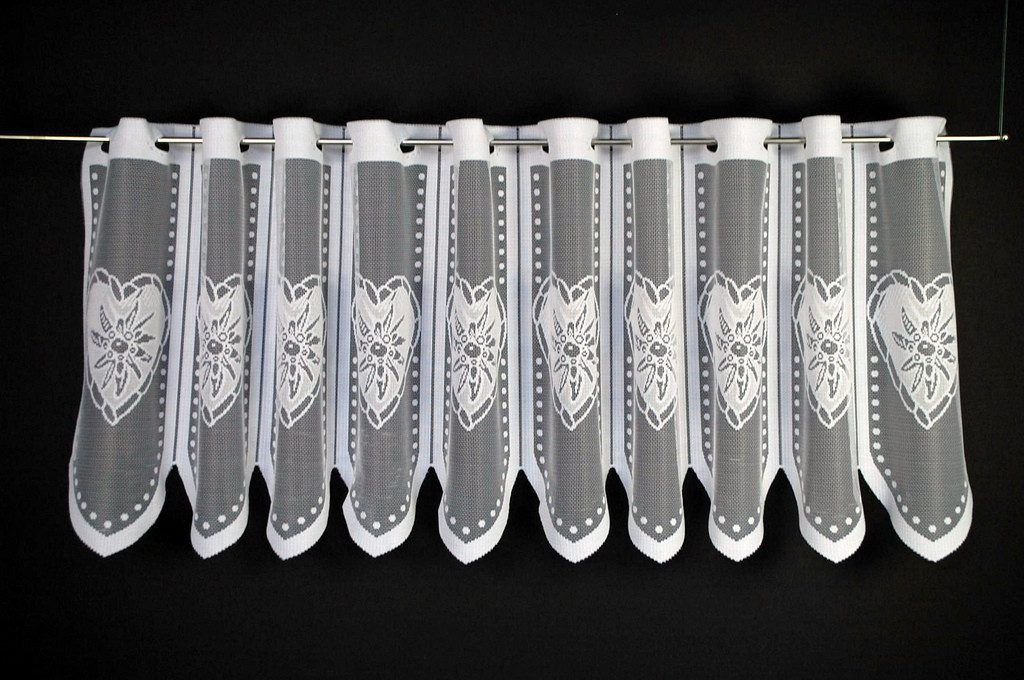 Gardinen Kranzusch Scheibengardine nach Maß Edelweiß günstig online kaufen