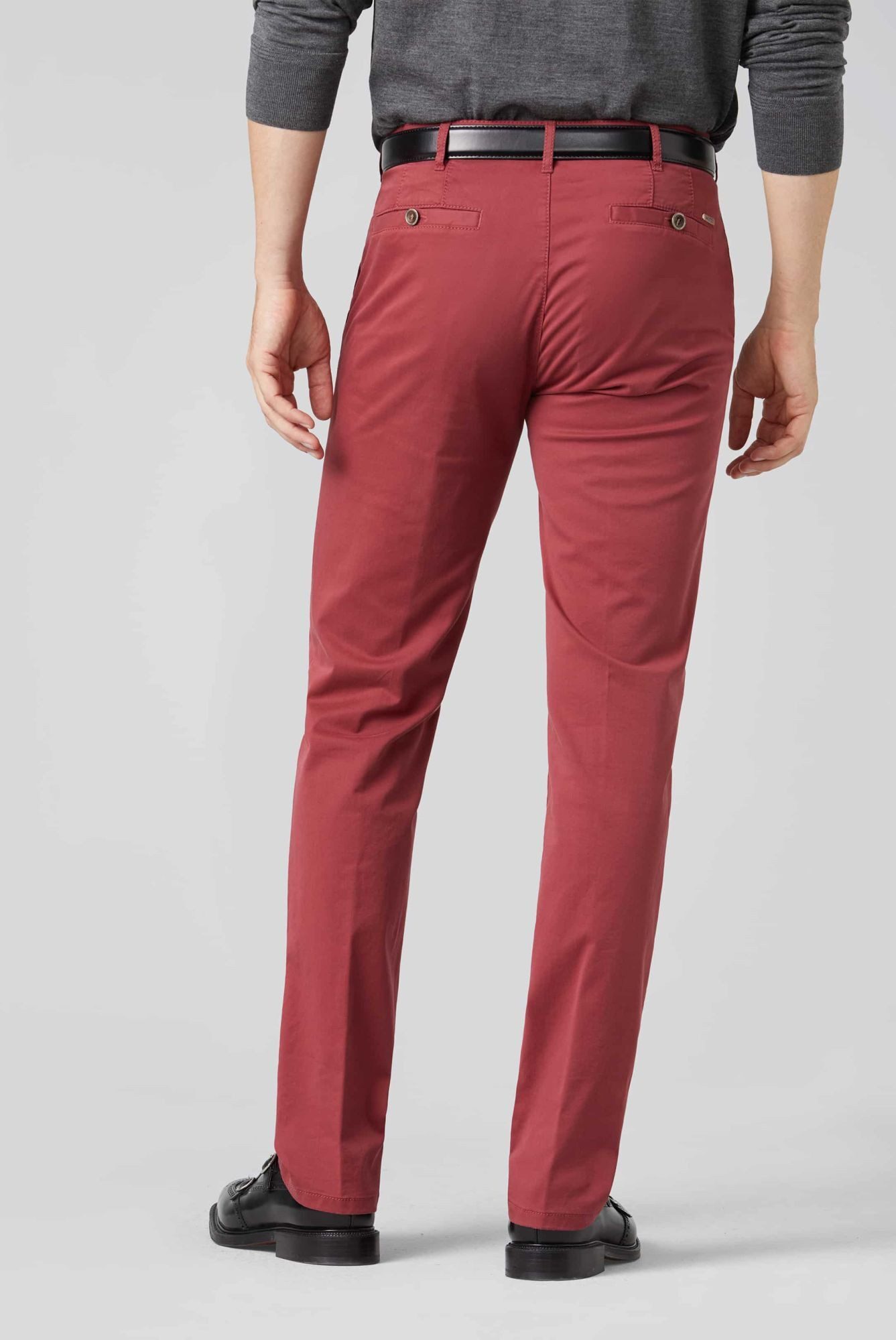MEYER Chinos Roma mit Französischen Seitentaschen