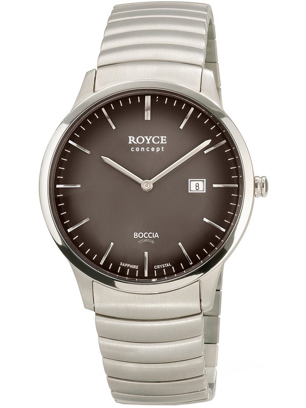 Boccia Quarzuhr Boccia 3645-04 Royce Herrenuhr Titanium 40mm 3ATM Boccia 3645-04 Royce Herrenuhr Titanium 40mm 3ATM