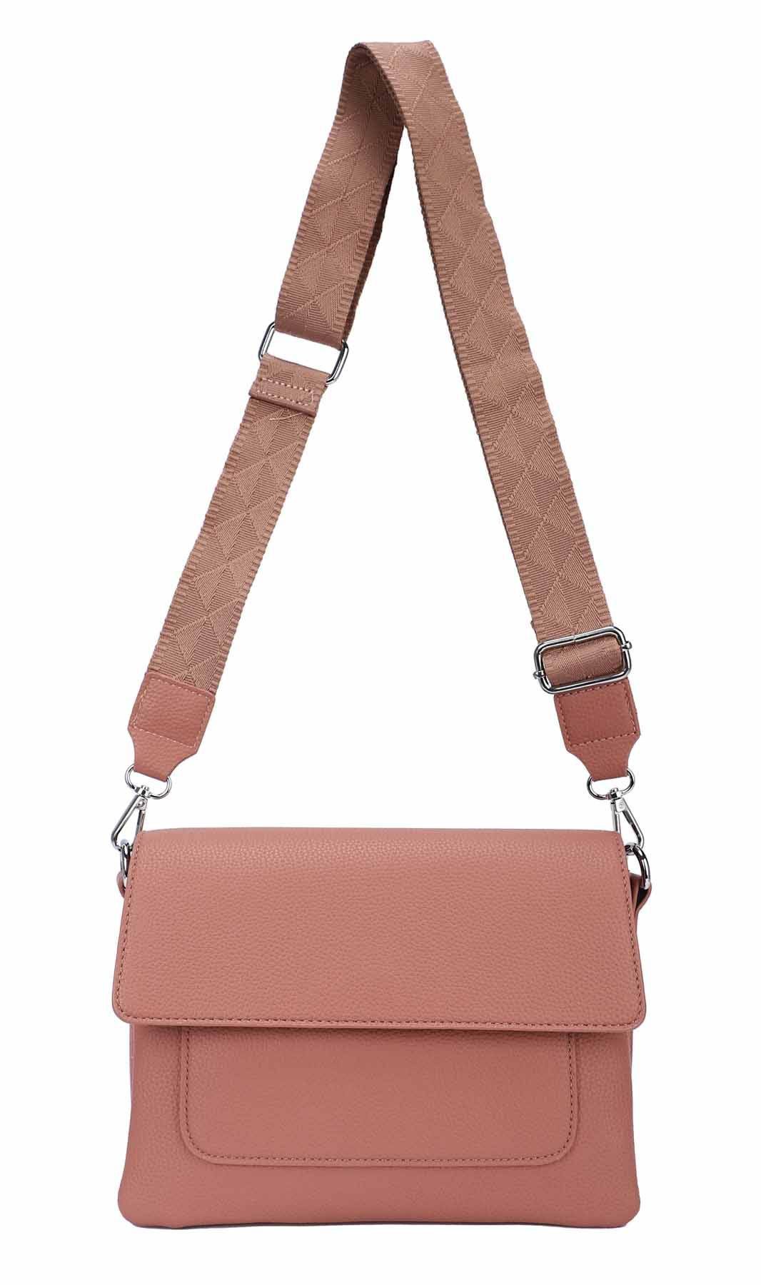 Schultertasche Damen Crossbody Bodybag Umhängetasche Messenger Brusttasche Crossover