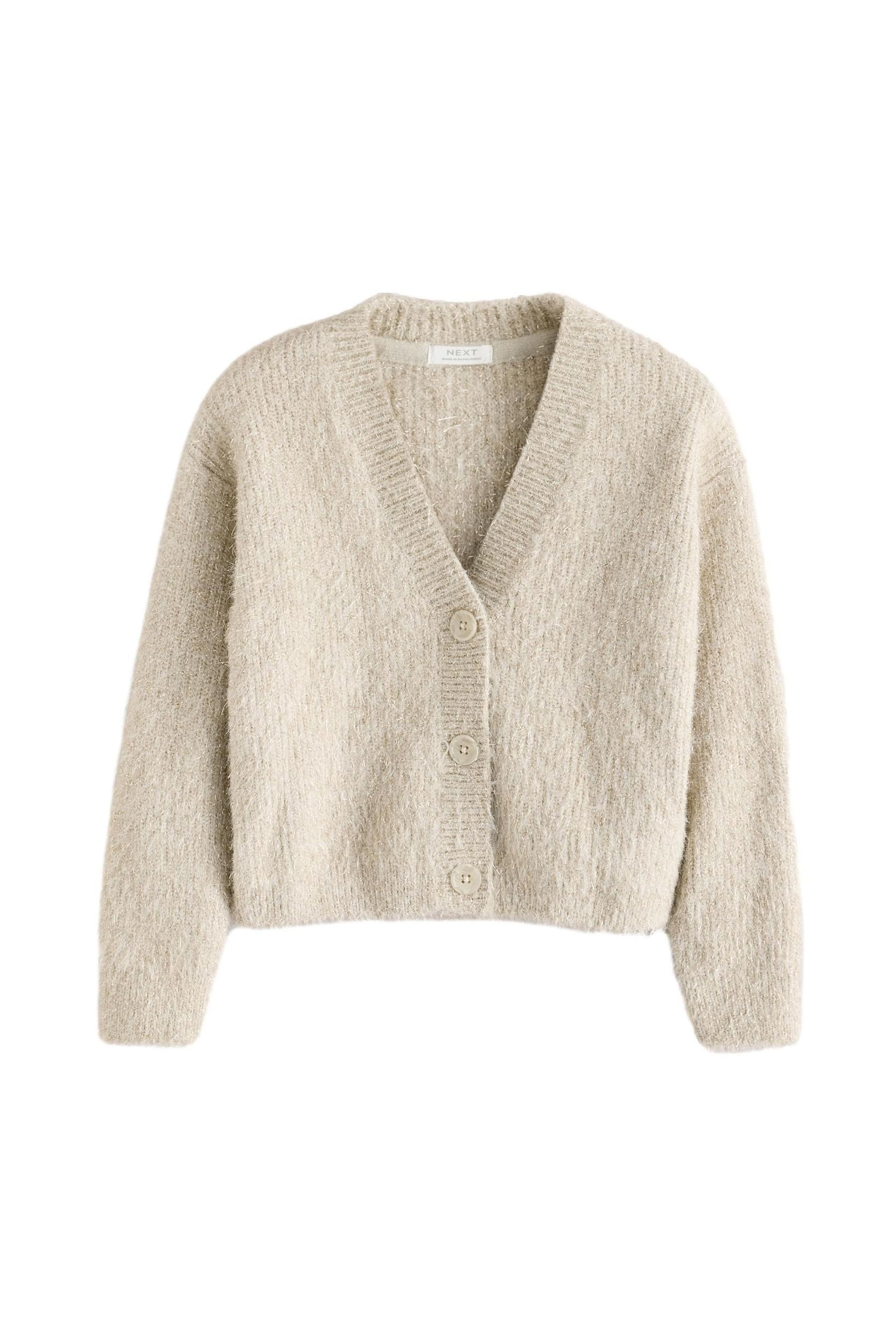 Next Strickjacke Kastiger Cardigan in Glitzeroptik günstig online kaufen