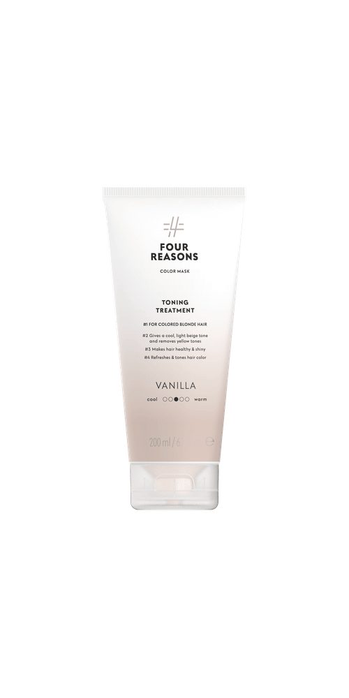 Four Reasons Haarmaske Four Reasons Color Mask Toning Treatment Vanilla 200ml