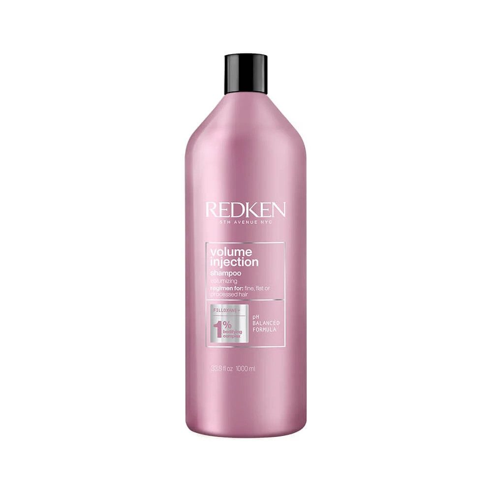 Redken Haarshampoo Redken Volume Injection Shampoo 1000 ml – Volumen & Fülle für feines H, 1-tlg., Volumen