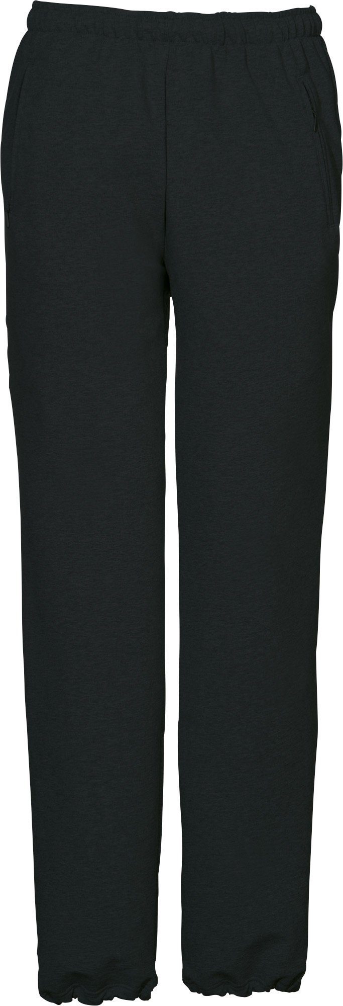 SCHNEIDER Sportswear Jogginghose Herren-Freizeithose "HORGENM", schwarz Uni lang