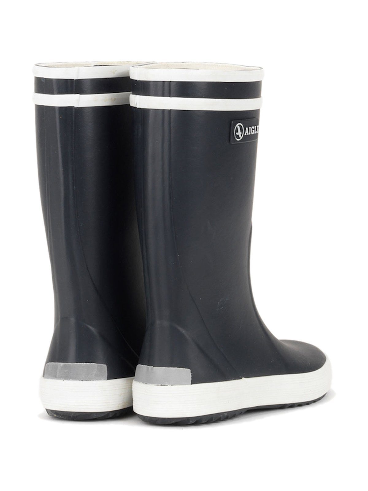 marine marine Aigle Gummistiefel Lolly-Pop blanc